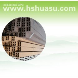 wpcの木製のプラスチック合成物fencing/.railingのポスト