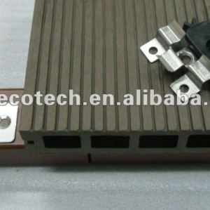 Different WPC decking accesorries Clip and screws End fastener clip Composite wood timber WPC Decking /flooring wpc composite