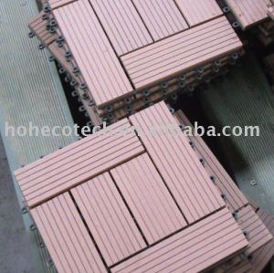 Interlocking deck tile--WPC-ROHS