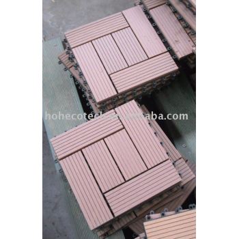 Interlocking deck tile--WPC-ROHS