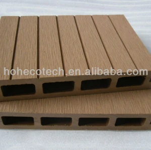 Easily Fabricated Leisure Park Wooden Decking/Wood Plastic
