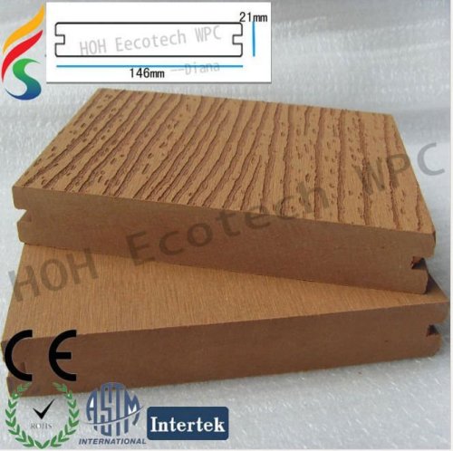 wpc decking outdoor recycled plastic board