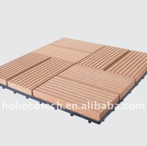 Fabrik direkt! Populäre im Freien Holz-/BambusDecking hölzerne Decking wpc Plastikfliese