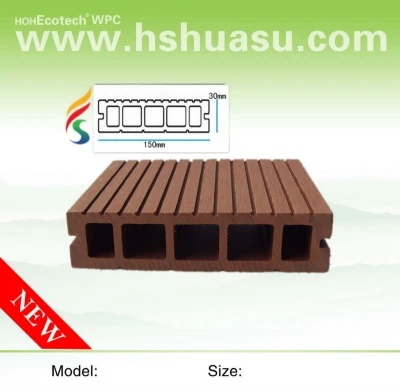 100% recycle composite decking 150S30