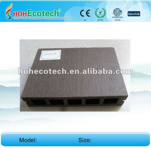Anti-UV water-proof wood plastic composite outdoor decking board (CE ROHS)