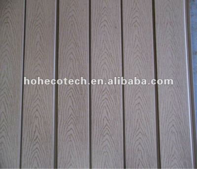 artifical wood plastic composite wall panel