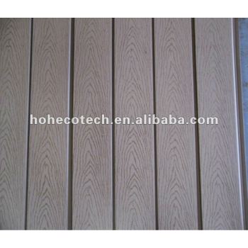 artifical wood plastic composite wall panel
