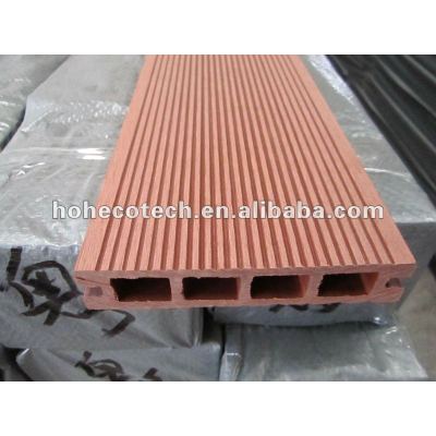 Durable crack and rot resistant,anti-UV hollow wpc decking