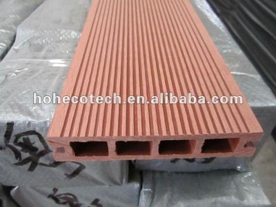 Durable crack and rot resistant,anti-UV hollow wpc decking