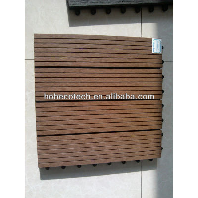 HOHEcotech Brand Ecological WPC Tiles Copper Brown