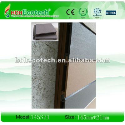 wpc outdoor wall panels(ISO9001,ISO14001,ROHS,CE)