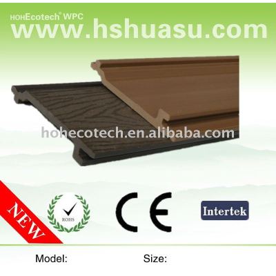 Wood plastic composite Wall Panel outdoor indoor decorate nature wood feeling