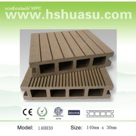 wood plastic floor composite decking