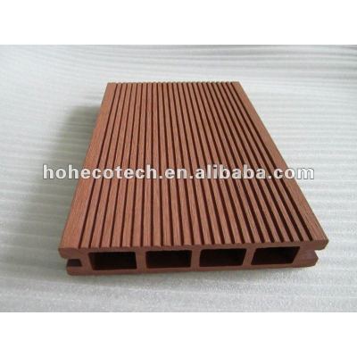 Popular composite plastic outdoor deck flooring