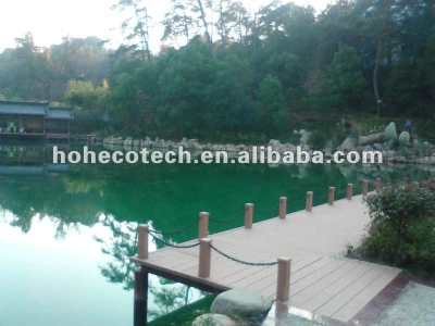 waterproof wood flooring wood plastic composite decking tile decking/flooring wpc composite wood timber