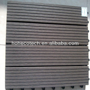 HOHEcotech Brand Ecological WPC Tiles Grey Color