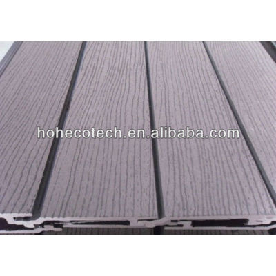 Waterproof outdoor embossed wpc wall cladding, wood plastic composite wall panels