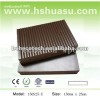Anti-UV high quality water-proof wpc solid decking (CE ROHS)