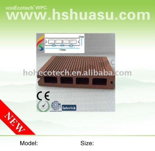 WPC Decking, CE,ISO9001,ISO14001approved