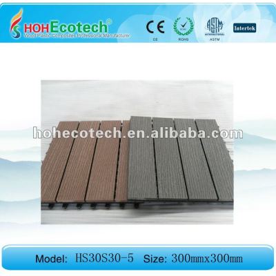 Anti-slip WPC Decking tiles/bathroom tiles