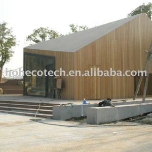 Expo! Decking composito, CE, ASTM, ISO9001, ISO14001approved