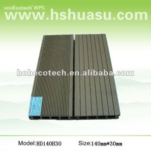 Promotion! Recycled water-proof wpc hollow outdoor flooring (CE RoHS ISO9001 ISO14001)
