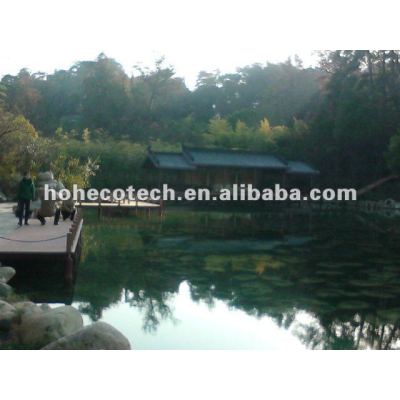 outdoor construction engineered flooring wood plastic composite decking tile decking/flooring wpc composite wood timber