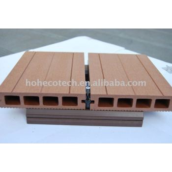 QUALITY warranty Smooth or sanding effect Wood-Plastic Composites WPC flooring board DECKING board