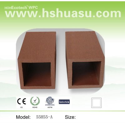 wood plastic composite railing