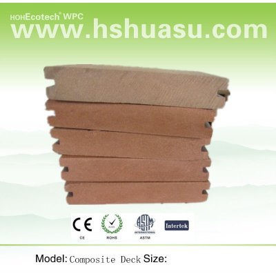 wood plastic composite flooring board
