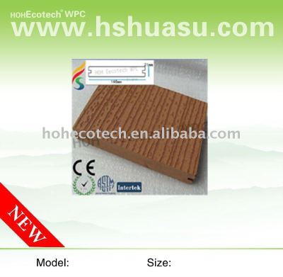 wood&plastic composite Decking, CE certificate