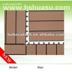 容易取付けのdiyタイルのdecking