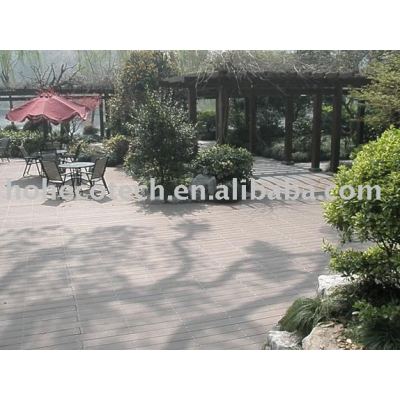WPC(Wood Plastic Composites) Flooring For Garden using