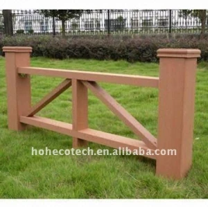 Non - vernice, resistente alle intemperie, fuoco ritardante, resistente ai raggi uv wpc scherma recinzione wpc composito wpc recinzione giardino