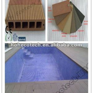Swimming pool decking tile wpc material
