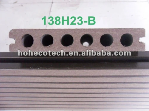 HOH Ecotech 둥근 구멍 방수 WPC decking 또는 지면 도와