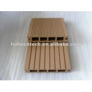 HOH Ecotechのwpcのdecking 135x25mmの溝形はWPCの合成物のdeckingに乗る