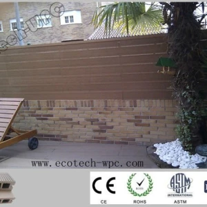 HDPE wood plastic composite