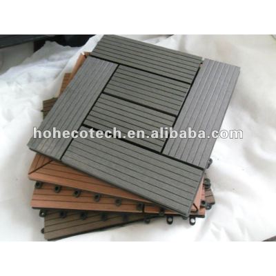 Easy Installation wpc interlocking decking tiles wpc DIY decking tiles