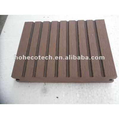 100% recycled wpc outdoor solid flooring (wpc decking/wpc wall panel/wpc leisure products)