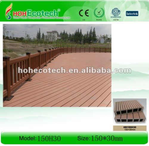 wpc outdoor decking(ISO9001,ISO14001,ROHS,CE)