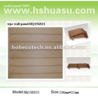 Wood plastic composite wpc wall panel/wall cladding board