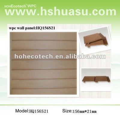 Wood plastic composite wpc wall panel/wall cladding board