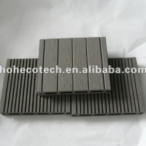 decking de 100x17mm WPC/carrelage composés en plastique en bois