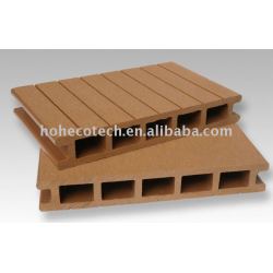 wpcのフロアーリングまたはwpcの屋外のdeckingか合成の庭のデッキ