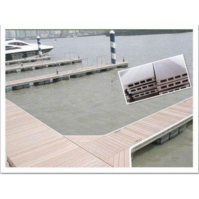 Wood Plastic Composite WPC pontoon decking /floating pontoon/wpc dock