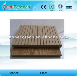 Huasu anti-UV water-proof outdoor wpc decking (CE ROHS)