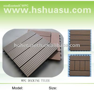WPC outdoor flooring tiles