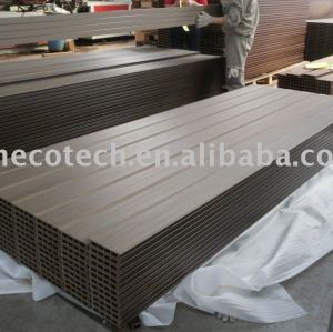plancher extérieur composé en plastique en bois de decking