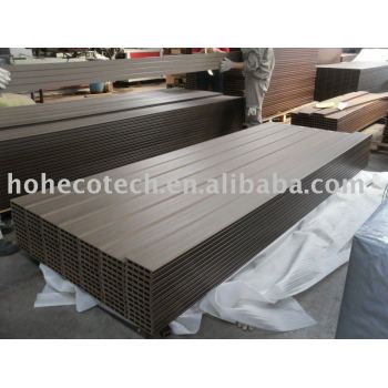 plancher extérieur composé en plastique en bois de decking